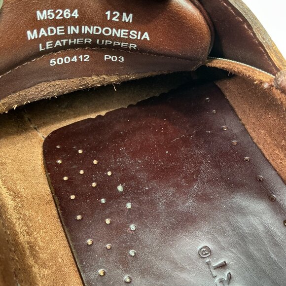 Rockport Mens Leather Brown Boat Shoes Size 12M - Picture 6 of 8